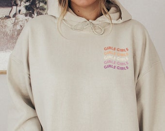 Subtle Sapphic Hoodie lesbian flag sweatshirt gay pride hoodie butch masc femme wlw sweatshirt couple queer hoodie nblw girls gays and theys