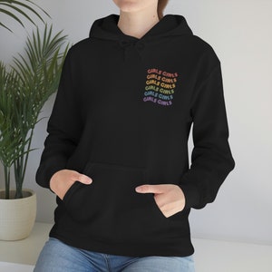 Subtle LGBTQ Hoodie gay flag sweatshirt queer pride hoodie gay couple sweatshirt lesbian girls gays and theys hoodie wlw sweatshirt nblw gay image 5