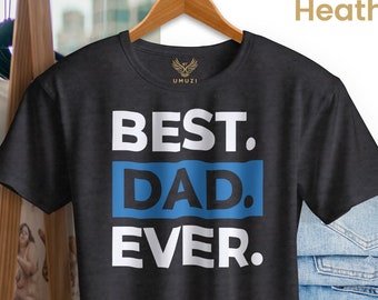 Best Dad Ever Shirt von UMUZI | Katze Papa | Hund Papa | Cooler Papa | Vatertagsgeschenk | Papa Geschenk | Ehemann Geschenk | Väter Geschenk | Geburtstagsgeschenk Papa