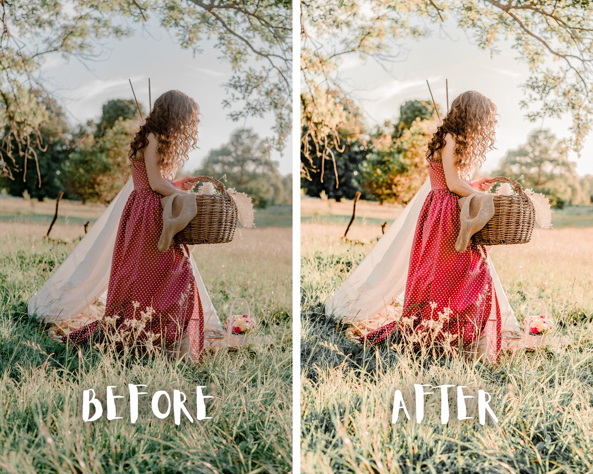 18 Spring Lightroom Presets, Easter Mobile Presets, Spring Presets ...