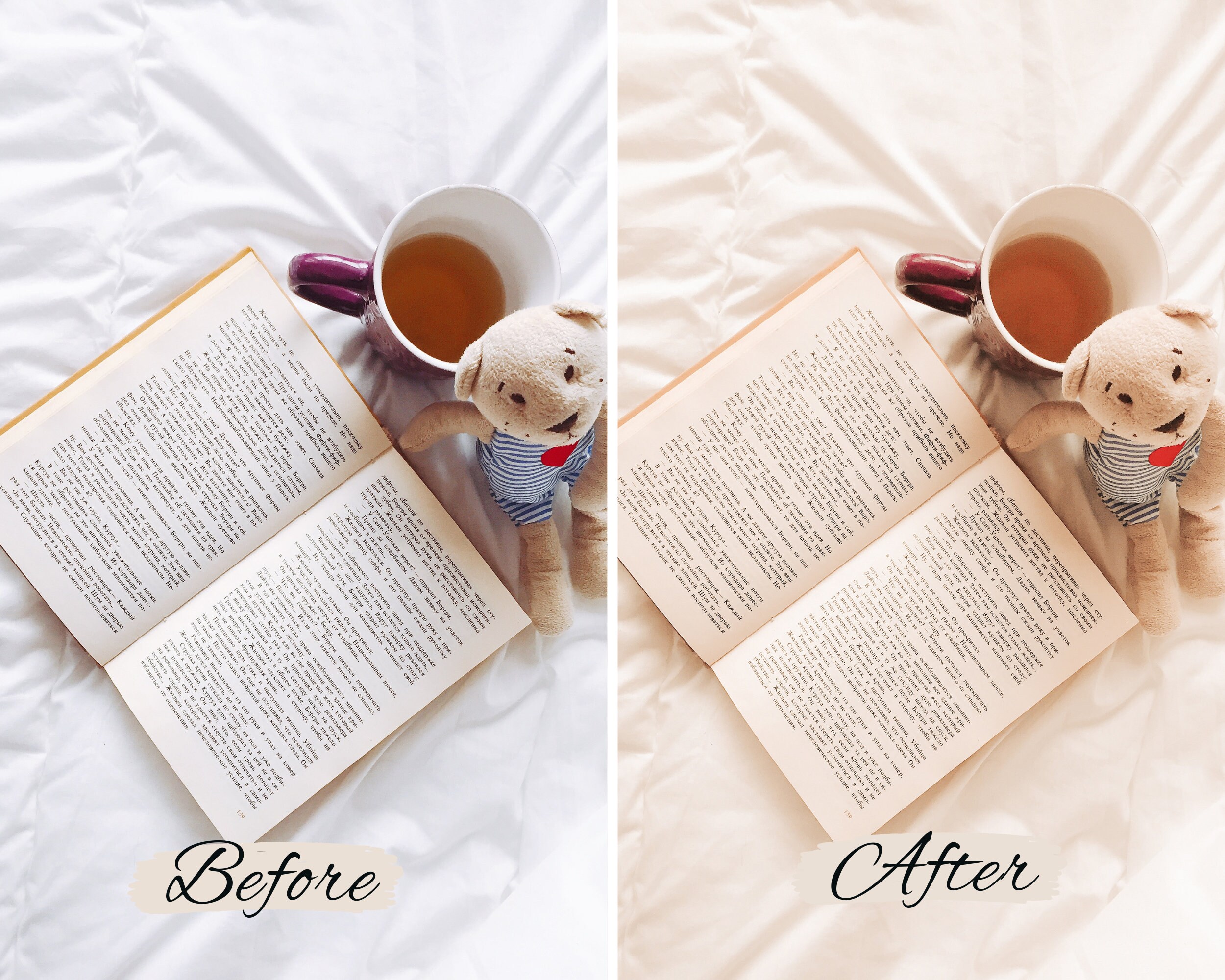 20 Bookstagram Lightroom Presets Bookstagram Filter Book Etsy
