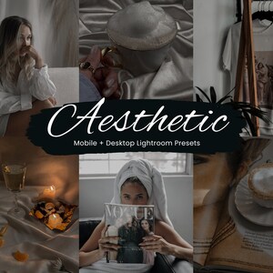 20 Dark Aesthetic Lightroom Presets, Instagram Dark Preset, Dark Filter, Instagram Aesthetic filter, Lightroom Mobile Presets, Dark Feed