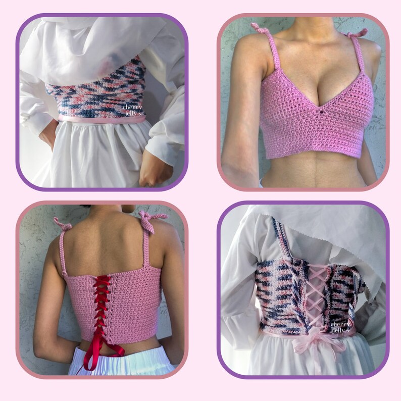 Ophelia Top Crochet Pattern Etsy