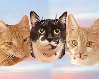 Digital Custom Pet Portrait