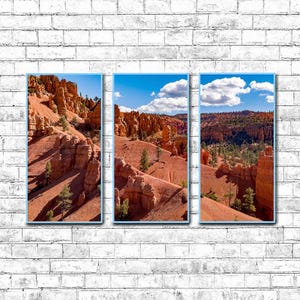 Dixie National Forest - Multi-Paneled Mural | Choose Number of Panels | Size & Trim Color.