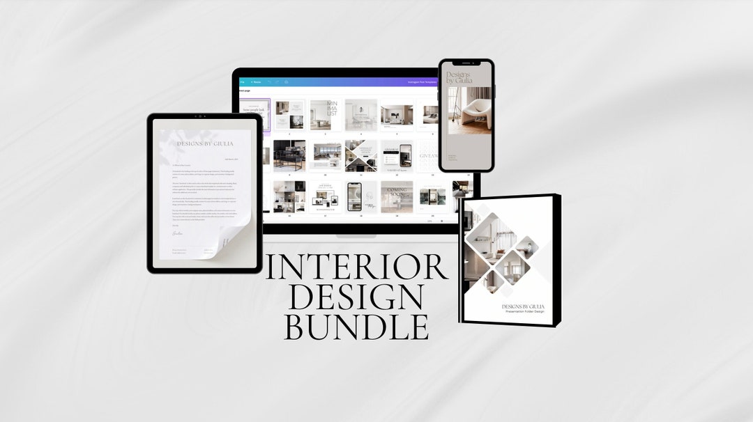 Interior Design Bundle - Including FF&E Schedule, Letterheads ...