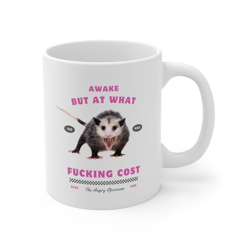 Awake, but at what fucking cost mug