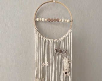 Personalized hair clip storage