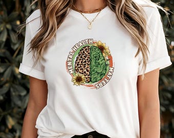 Mental Health Matters T-Shirt, Positive Mindset Tee, Self Care Quote Shirt, Mental Wellness Gift, Inspirational Graphic Top, Support Apparel