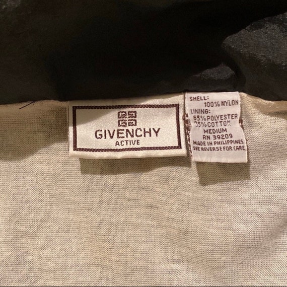 Vintage Givenchy active 80s 90s windbreaker color… - image 7