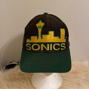 Seattle Sonics Supersonics The Game Vintage 90's Snapback Cap Hat - NW –  thecapwizard
