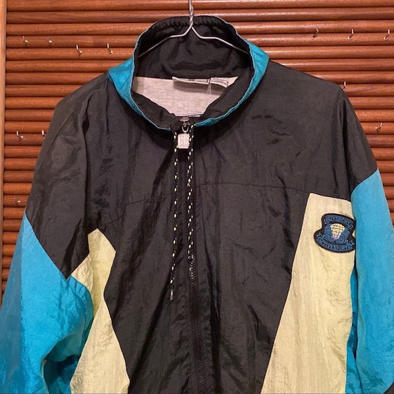 Vintage Givenchy active 80s 90s windbreaker color… - image 2