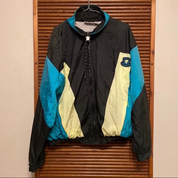 Vintage Givenchy active 80s 90s windbreaker color… - image 1