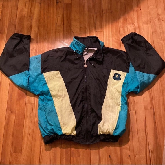 Vintage Givenchy active 80s 90s windbreaker color… - image 5