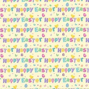 Happy Easter Wrapping Paper - easter wrapping paper, easter gift wrapping, happy easter wrapping paper, easter gift for kids