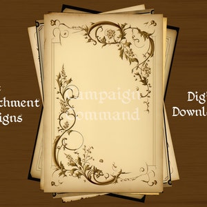 Pergamene Fantasy - Collezione Impigliati - Stampe Digitali