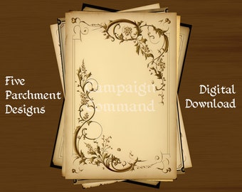 Fantasy Pergamente - Entangled Collection - Digitaldrucke