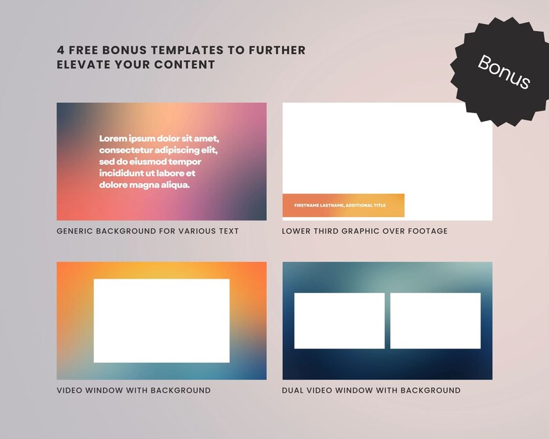 Youtube Canva Templates, Youtube Branding Kit, Templates for Canva