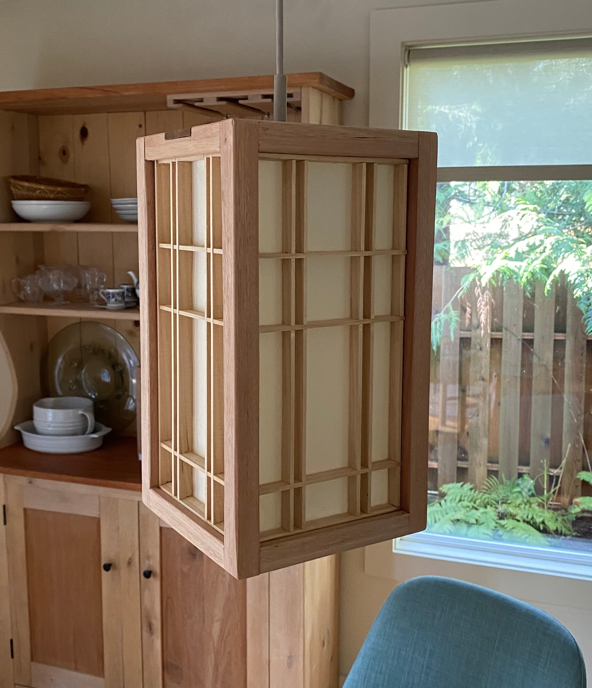 Japanese Pendant Lamp Etsy