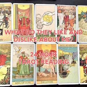 Wat vinden ze leuk aan mij? Afkeer? Tarot lezen