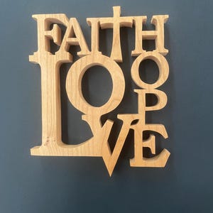 Faith Hope and Love
