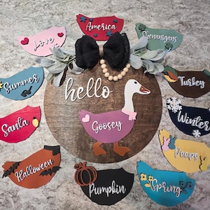 Goose Door Hanger Digital Download