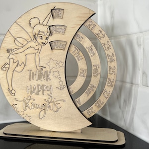 Perpetual Calendar laser svg display decorative children