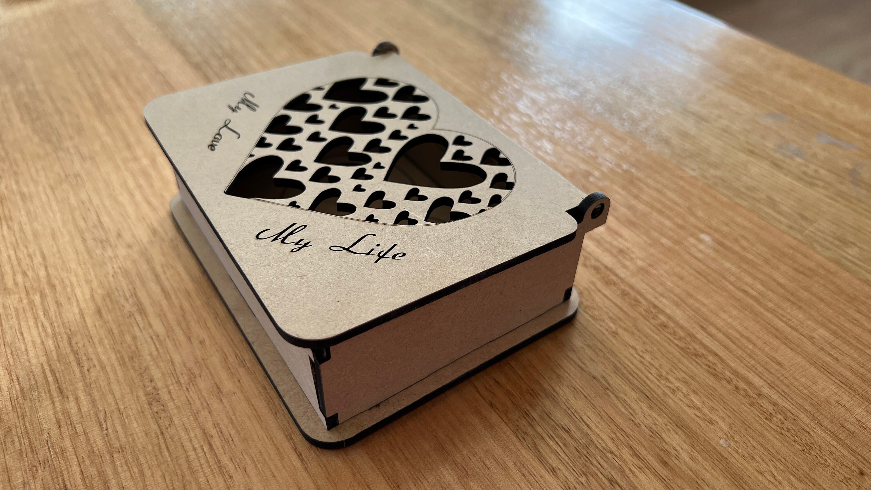 Ring Box Laser Cut SVG DXF - Etsy