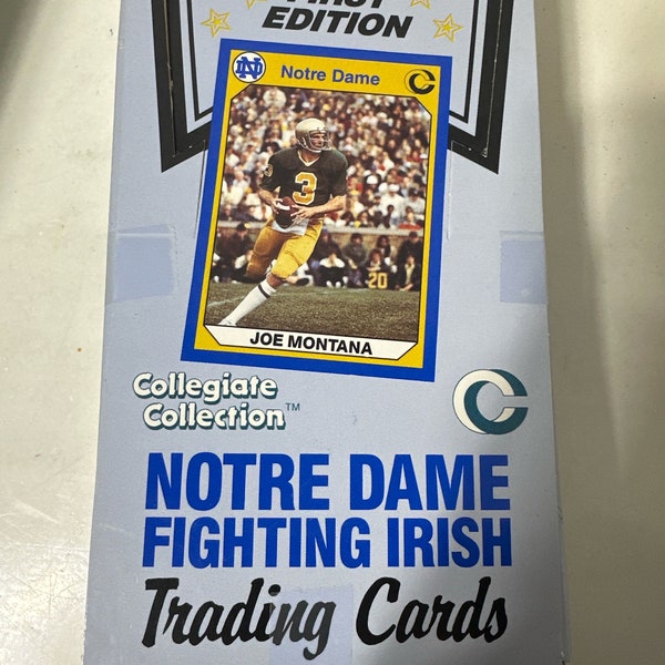 Norte Dame Fighting Irish Collegiate Cartes de collection