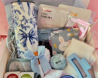 Self Care Spa Box Self Care Package for Women Personalized Beauty Gift Set Mothers Day Gift Skincare Gift Basket Luxury Wellness Kit Home