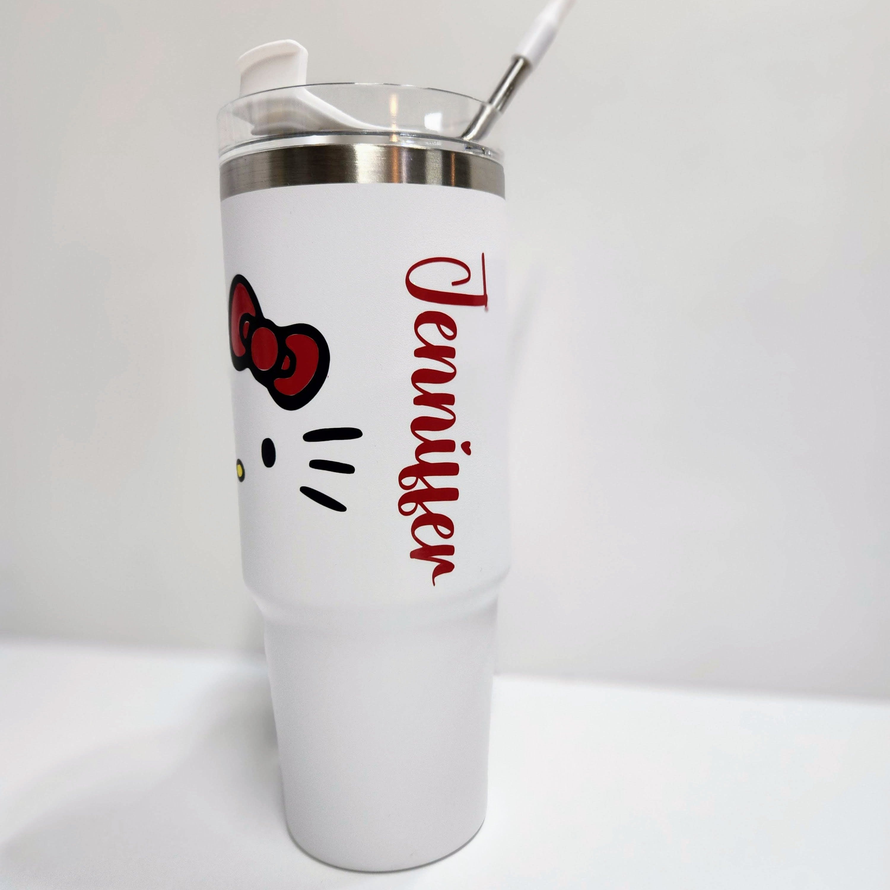 🔗 “HELLO KITTY STRAW TOPPERS🩷” # #finds #hellokitty #hel, Stanley Cup