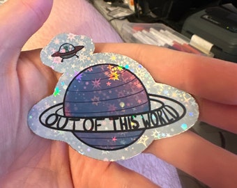 Out of This World Sticker