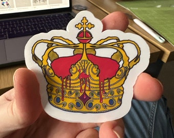 Bloody Crown Sticker