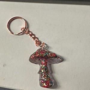 Mushroom Keychain