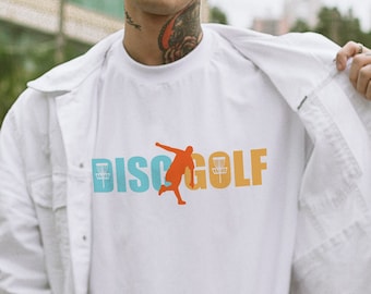 Disc Golf Shirt Jordan Style Backhand Tee for Disc Golfers TShirt Disc Golf Team League T-Shirt for Frisbee Golf Gear Disc Golf Apparel
