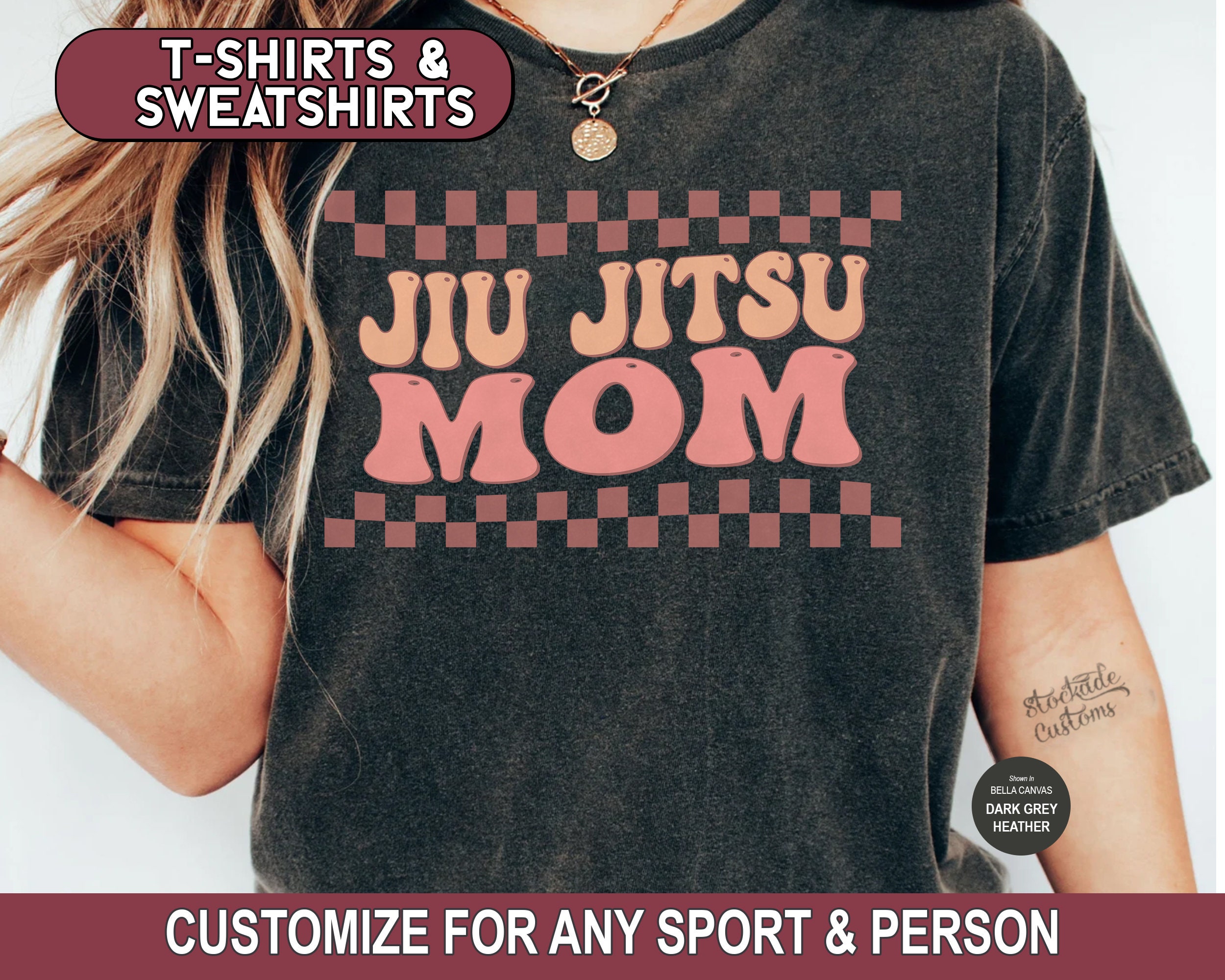 Jiu Jitsu Mama Shirt, Jiu Jitsu Mama Sweatshirt, Karate Mama T-Shirt, Taekwondo Mama Hoodie, Judo Mama T-Shirt, MMA Coach Shirt, Jiu Jitsu Ära