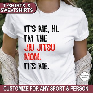 Jiu Jitsu Mom Shirt, ich bin die Jiu Jitsu Mom Sweatshirt, brasilianisches Jiu-Jitsu Mom T-Shirt, BJJ Mom Tee, MMA Mom Life, Muttertagsgeschenk