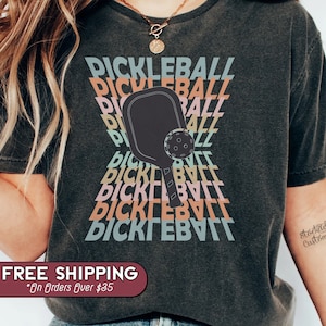 Pickleball Shirt Retro Sweatshirt, Pickleball Player Shirt, Funny Pickleball T-Shirt, Pickleball Game Tee, Gift for Pickleball Player