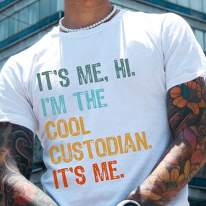 School Custodian Shirt, Custodian Squad T-Shirt, School Woker Tshirt, Janitor tee, Back to School, First Day of School, It's Me