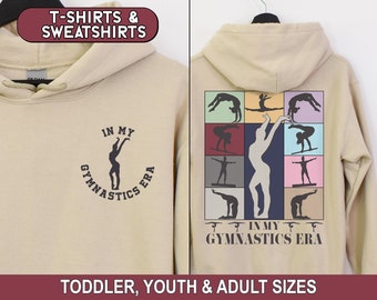 In My Gymnastics Era Shirt, Kids Gymnastics Tees, Gymnastic Mom Sweatshirt, Gift for Gymnast, Toddler Gymnastics Tee, Competition Shirt 2S