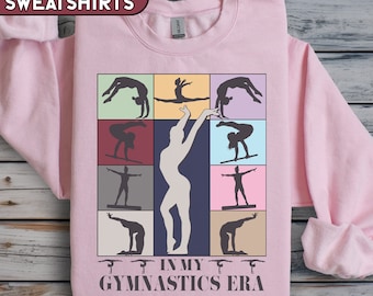 In My Gymnastics Era Shirt, Kids Gymnastics Tees, Gymnastic Mom Sweatshirt, Gift for Gymnast, Toddler Gymnastics Tshirt, Competition Shirt