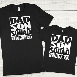 Dad Son Squad Shirt, Father Day Shirt, Father Day Gift, Dad Gift, Shirt For Dad, Matching Father and Son Shirts