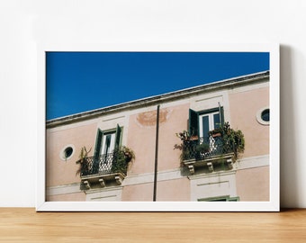 Analog photography for printing / View / Italy / Sicily / Kodak Gold 200