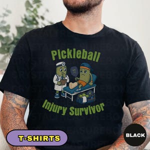 Pickleball Injury Survivor Shirt, Funny Pickleball Player Gift, Pickleball Sweatshirt, Retro Sport Injury Tshirt, Fun Pickleball Lover Gift