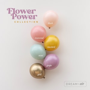 INDIVIDUALS DIY Balloon Garland Arch Kit | Gold, Blush, Mustard, Neutral, Purple, Blue, Eucalyptus, Baby Shower Decor, Bridal,Birthday Party
