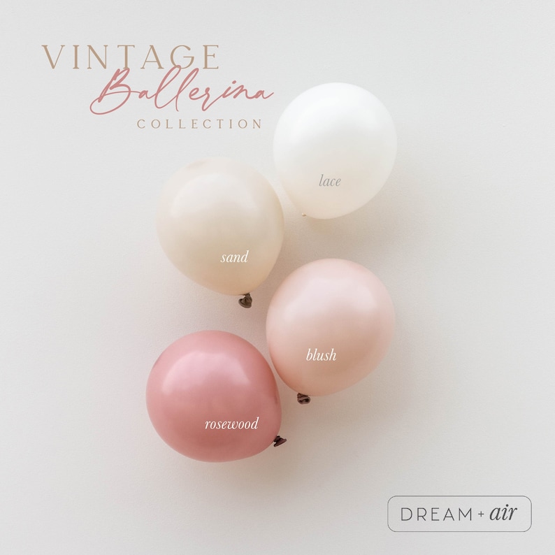 Neutral Blush Pink Boho DIY Balloon Garland Arch Kit White, Beige, Bridal Shower Bachelorette Party Decor, Baby Shower, Birthday, Wedding image 1