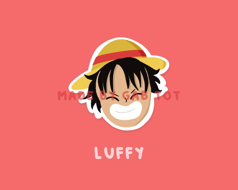 Straw Hat Pirates Stickers Pretimeskip Etsy