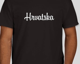 Hrvatska. Kroatisch T-shirt voor volwassenen