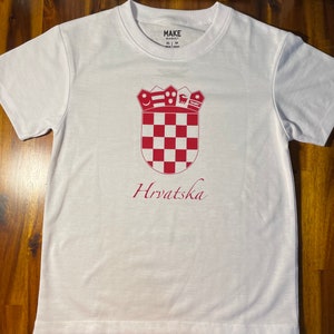 Croatian Crest Adult Tshirt