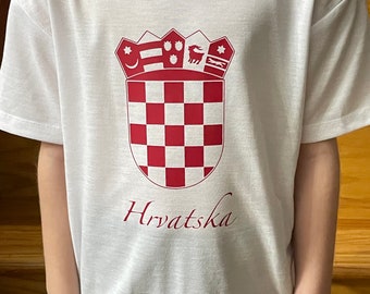 Kleinkind Kroatische Wappen Tshirt